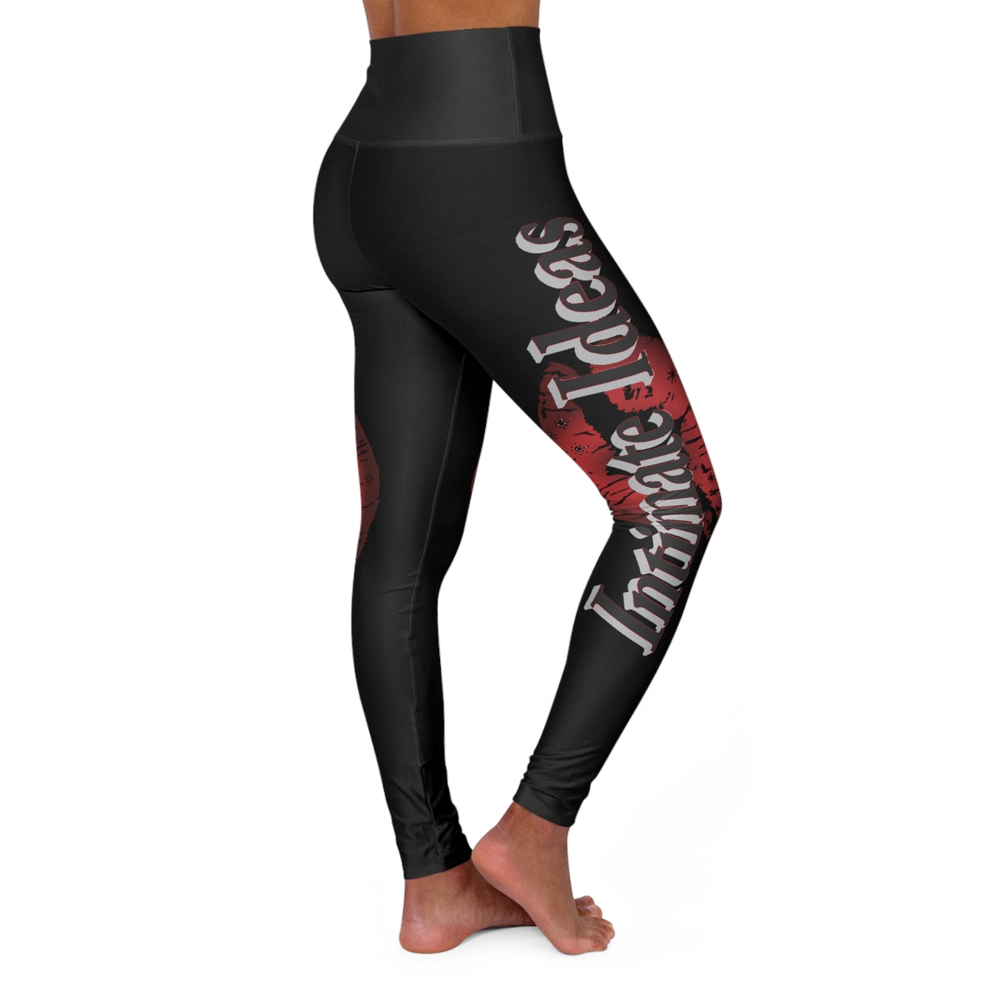 High Waisted Yoga Leggings (AOP)