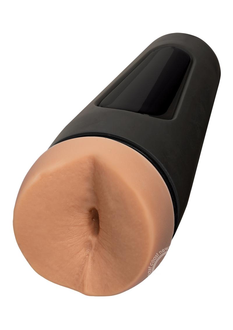 Man Squeeze Pierce Paris Ultraskyn Masturbator - Butt. Lifelike pleasure with textured interior. Adult star Pierce Paris's signature mold. Elevate solo encounters with this premium masturbator.