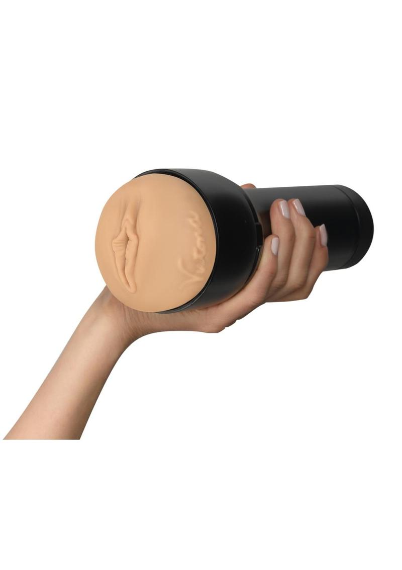 Kiiroo Feel Victoria June Stroker - Sensual solo pleasure redefined. Realistic texture for intense satisfaction. Elevate your intimate encounters with this innovative adult toy. Order now for an electrifying experience!
