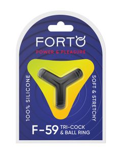 F-59: Tri Cock & Ball Ring