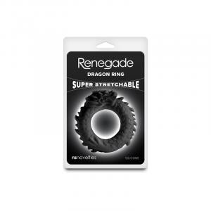 RENEGADE DRAGON RING BLACK