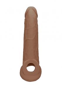 REALROCK PENIS SLEEVE 9IN TAN