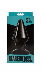 REAR END XL BUTT PLUG BLACK