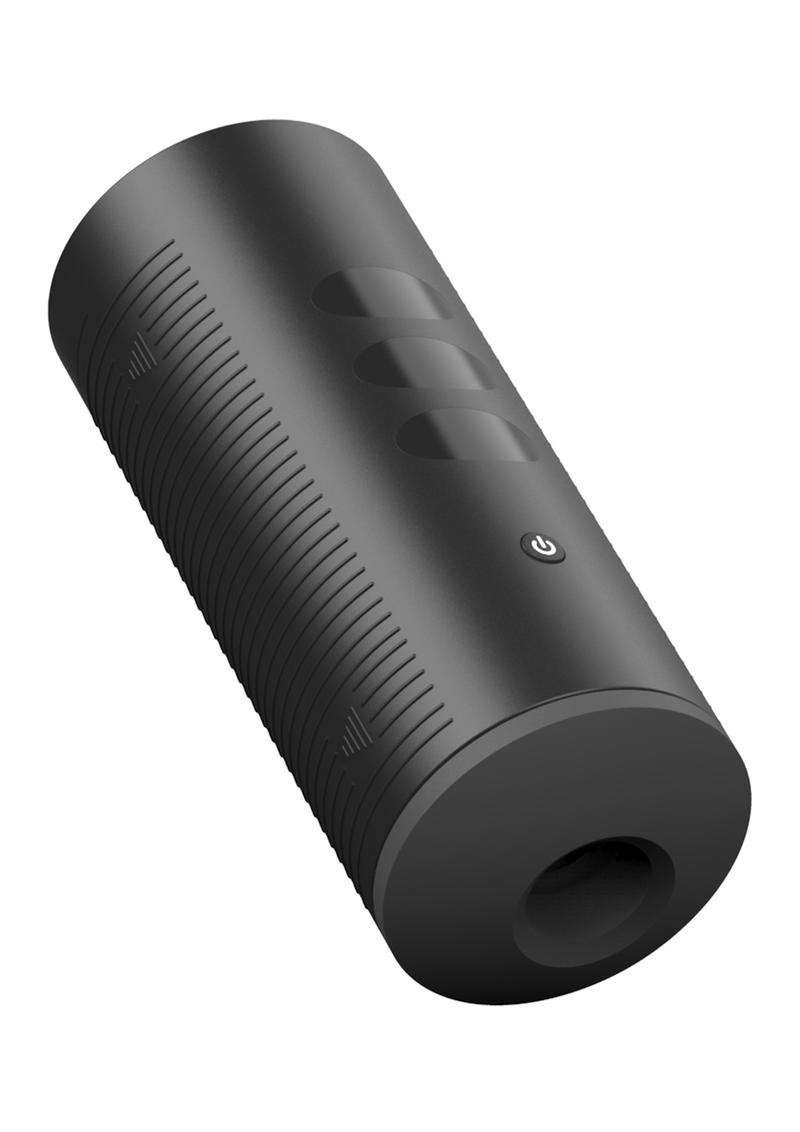 Kiiroo Titan Interactive Vibrating Masturbator for Men - Revolutionary pleasure device with lifelike sensations. Interactive capabilities for immersive experiences. Textured interior for intensified pleasure. Elevate your solo moments to new heights with this cutting-edge pleasure enhancer.