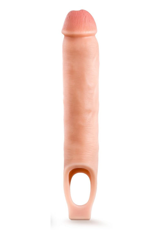 Perform Plus Cock Sheath Penis  Extender 11.5 inch Silicone Flesh