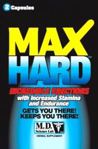 MAX HARD ONE PILL