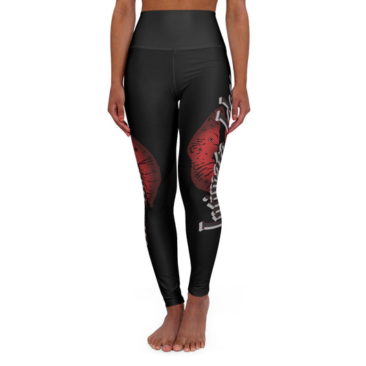 High Waisted Yoga Leggings (AOP)