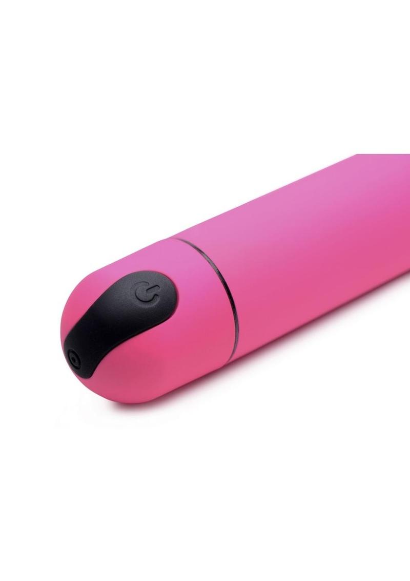 Bang! XL Vibrating Bullet in Pink – A compact powerhouse for intense pleasure. Elegant design, customizable vibrations, premium materials. Your discreet and stylish companion for unforgettable moments of romance and ecstasy.