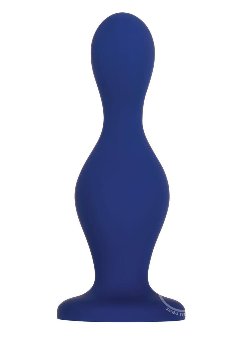 Gender X Ins & Outs Rechargeable Silicone Dildo & Stroker Set (2 piece) - Blue