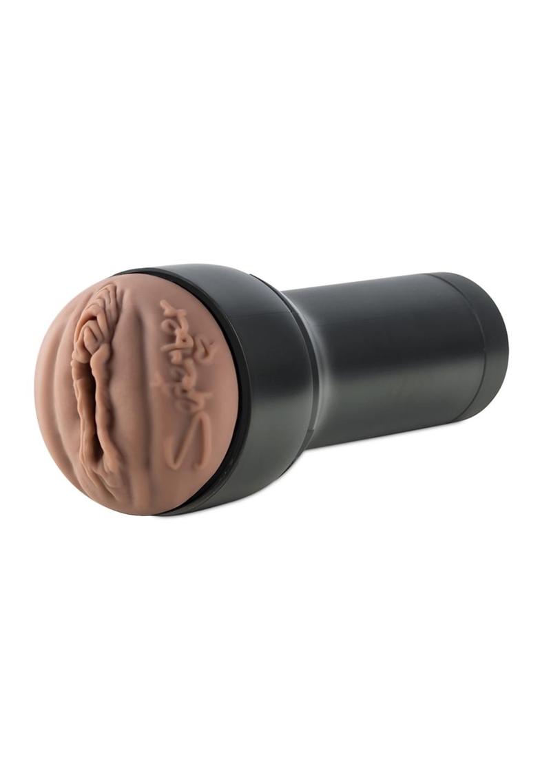 Kiiroo Feel September Reign Black Stroker - Elevate your pleasure with realistic texture. An intimate adventure awaits with this interactive adult toy. Order now for an electrifying experience!