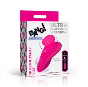 BANG! SILICONE PANTY VIBE W/DIGITAL REMOTE
