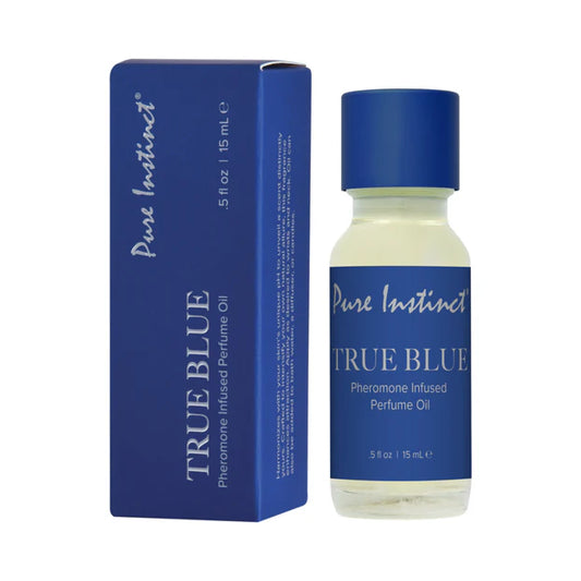 Pure Instinct Pheromone Infused Fragrance Oil True Blue 0.5 Ounces