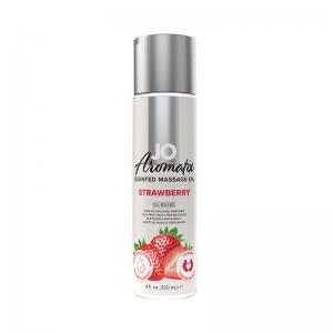 JO AROMATIX STRAWBERRY MASSAGE OIL 4OZ