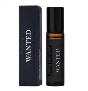 PURE INSTINCT PHEROMONE PERFUME OIL WANTED .34 FL OZ