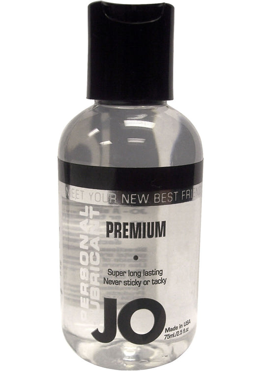 JO Premium Silicone Lubricant | Long-Lasting, Vitamin E Enriched, Odor-Free 2 Ounce