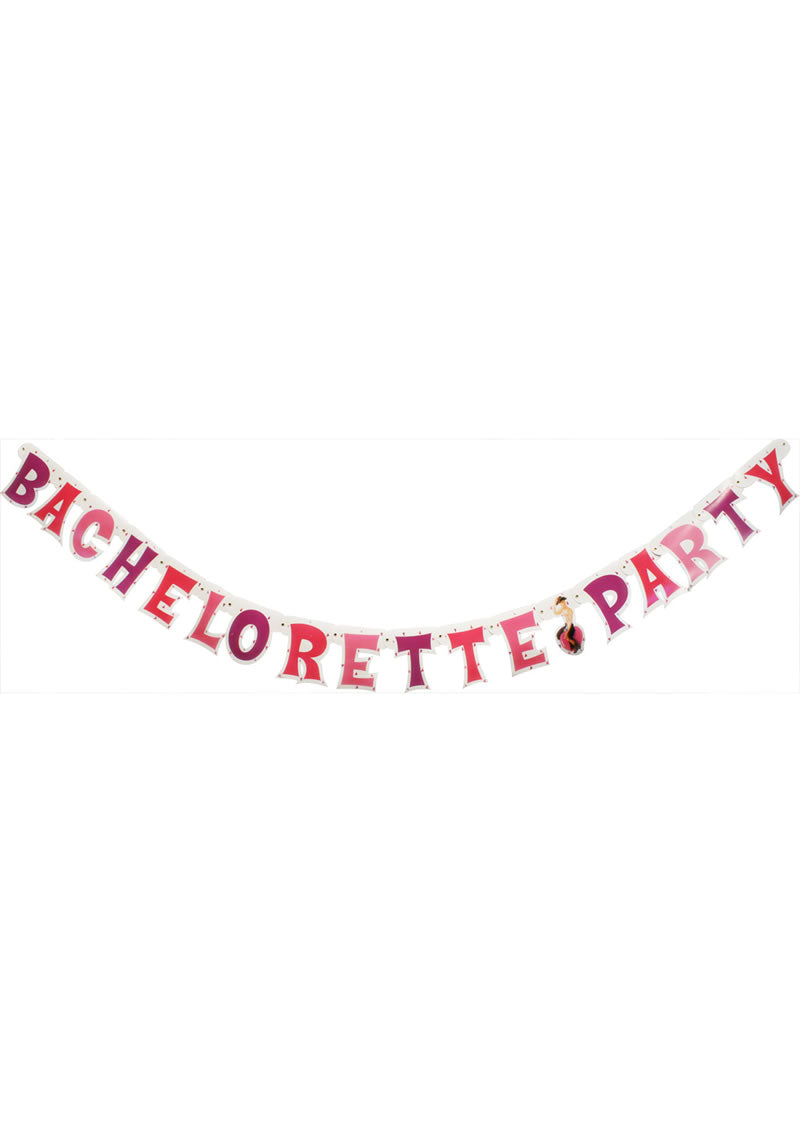 Bachelorette Party Letter Banner