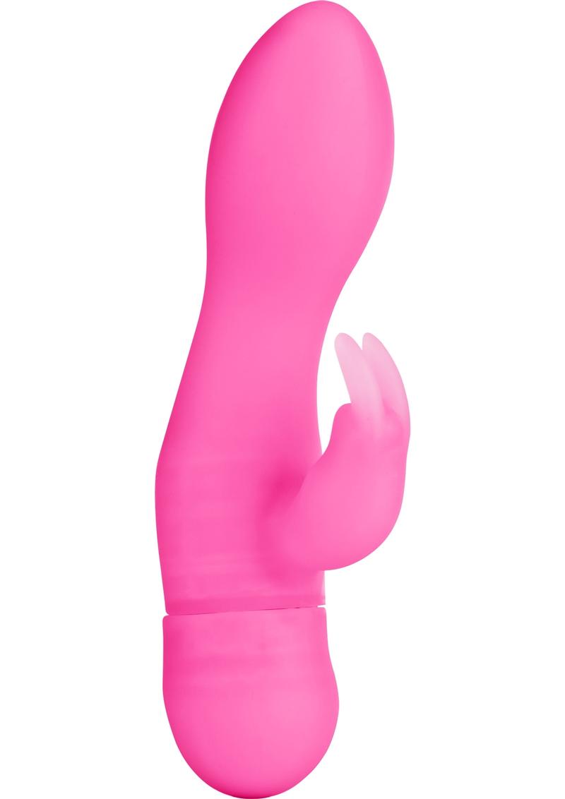 Jack Rabbit Silicone One Touch Rabbit Vibrator - Pink