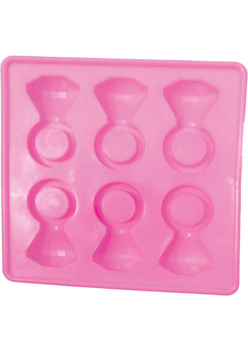 Bachelorette Party Diamond Ring Ice Cube Tray 2 Trays Per Pack