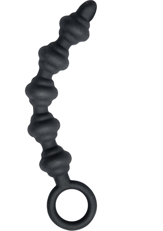 Mack Tuff Bendable Anal Rod Waterproof Black 7.12 Inch