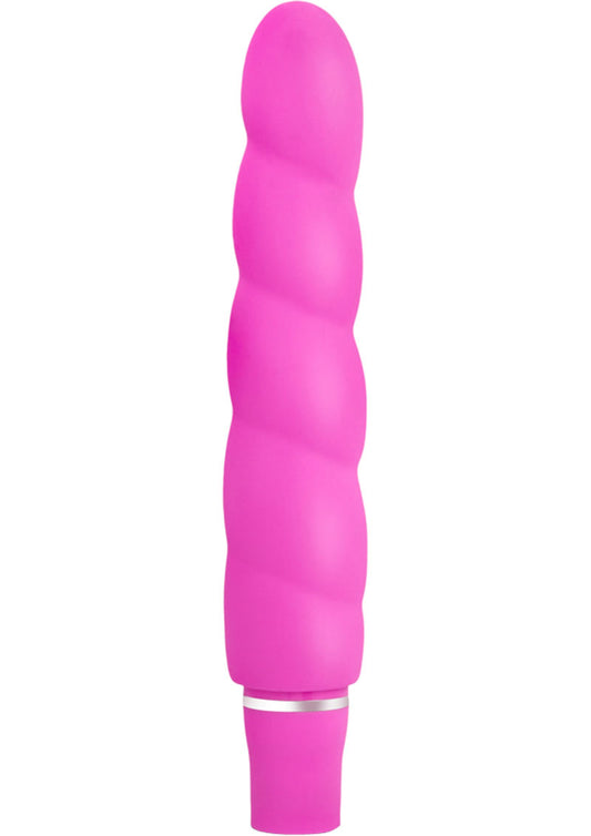Luxe Anastasia Multifuction Vibe Silicone Waterproof Pink 6.5 Inch
