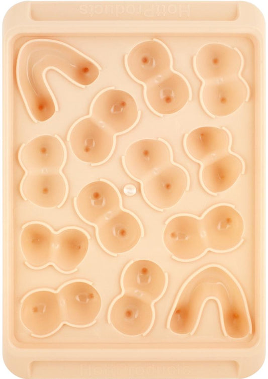 Boobie Ice Cube Tray Assorted Boobie Shapes (2 Pk) 26 Cubes