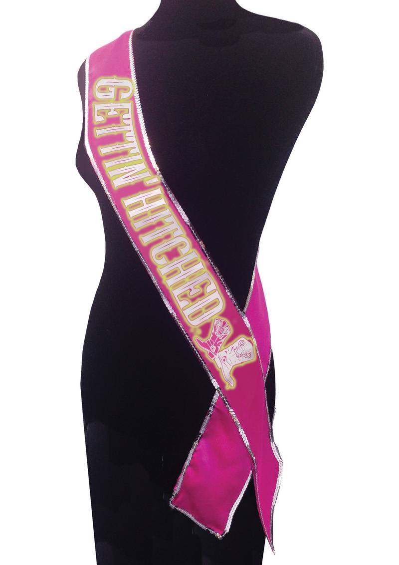 Getting Hitched G.I.T.D Sash