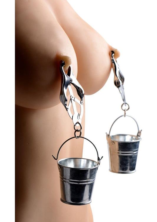 Master Series Nipple Clamps With Buckets