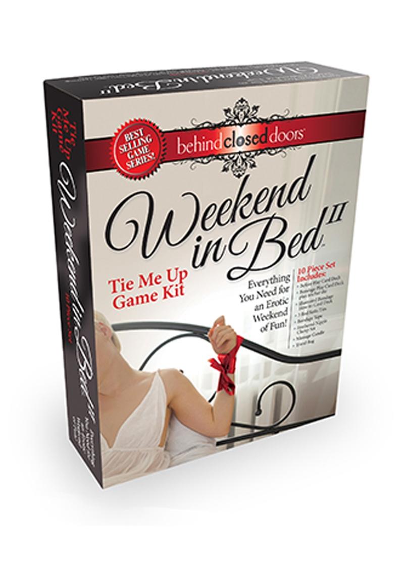 Weekend In Bed All Tied Up Game Kit
