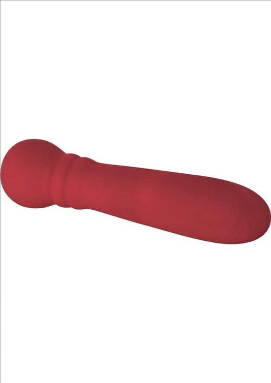 Elegantly designed Crimson Bliss Bullet. Versatile, waterproof, and discreet for relaxation. 17 functions and speeds for a personalized experience. User-friendly controls, whisper-quiet motor, and rechargeable convenience.