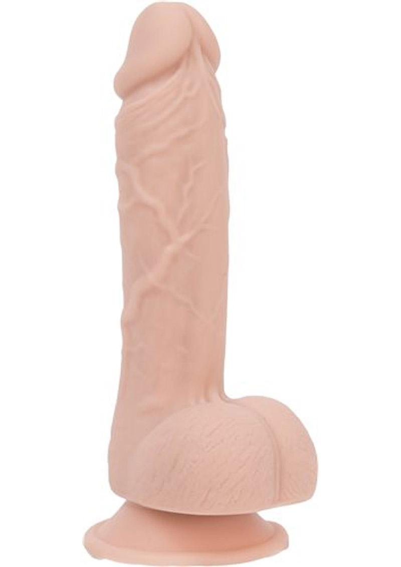 Addiction Toy Collection Mark Silicone Realistic Dildo With Balls Flesh 7.5 Inch