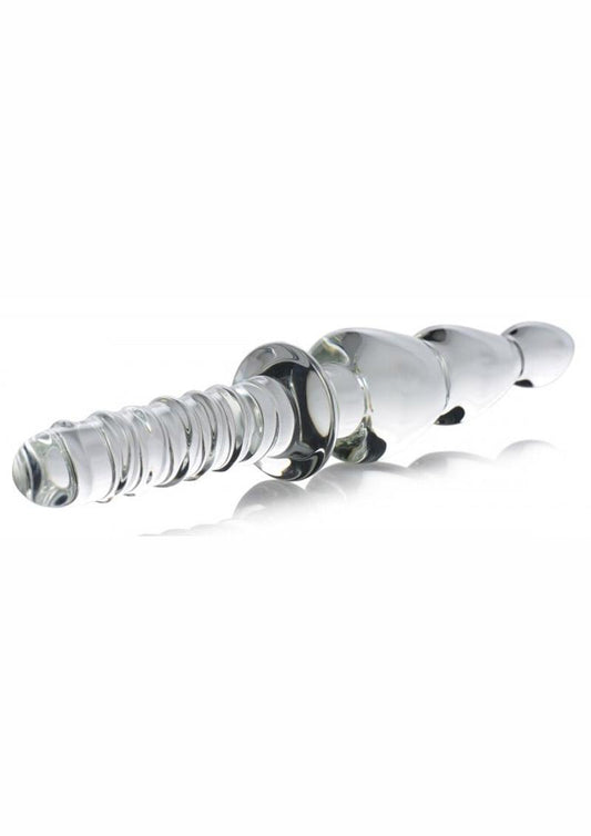 Master Series Saber Anal Links Glass Thruster - Clear