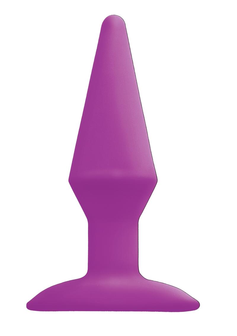 Touch Anal Arouser 10 Function USB Rechargeable Touch Activated Anal Plug Waterproof Purple 5 Inches