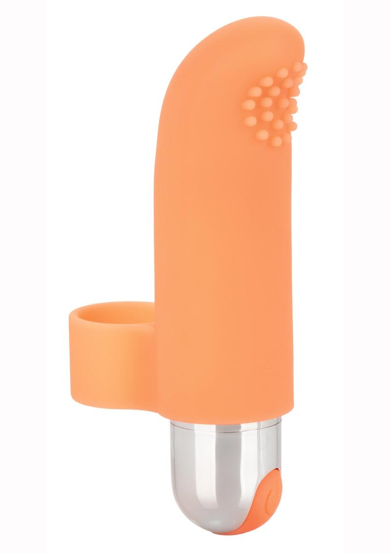 Intimate Play Rechargeable Finger Tickler in Vanilla: Velvety texture, intense vibrations, rechargeable convenience. Compact, versatile, and perfect for on-the-go pleasure. 🌟💛