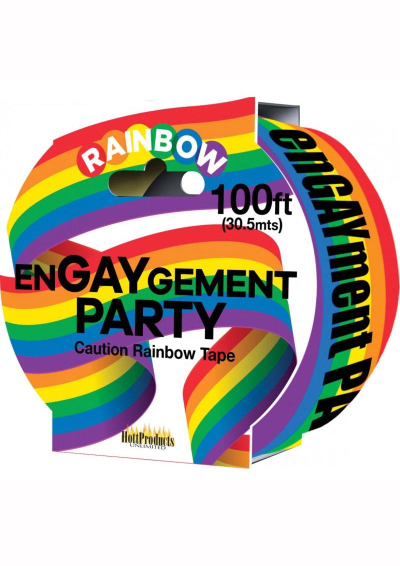 en-GAY-gement Party Tape - Multi Color