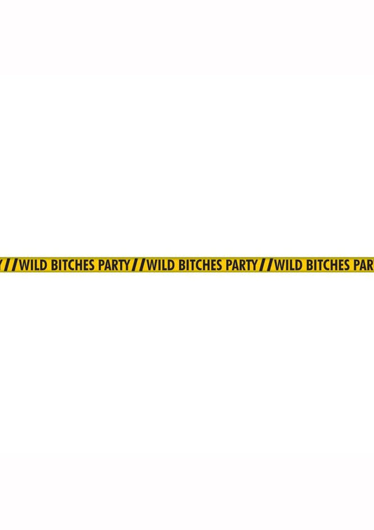 Wild Bitches Party Tape - Yellow/Black