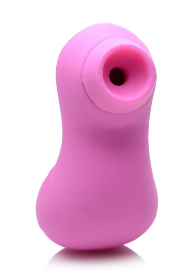 Inmi Shegasm Sucky Ducky Silicone Rechargeable Clitoral Stimulator - Pink