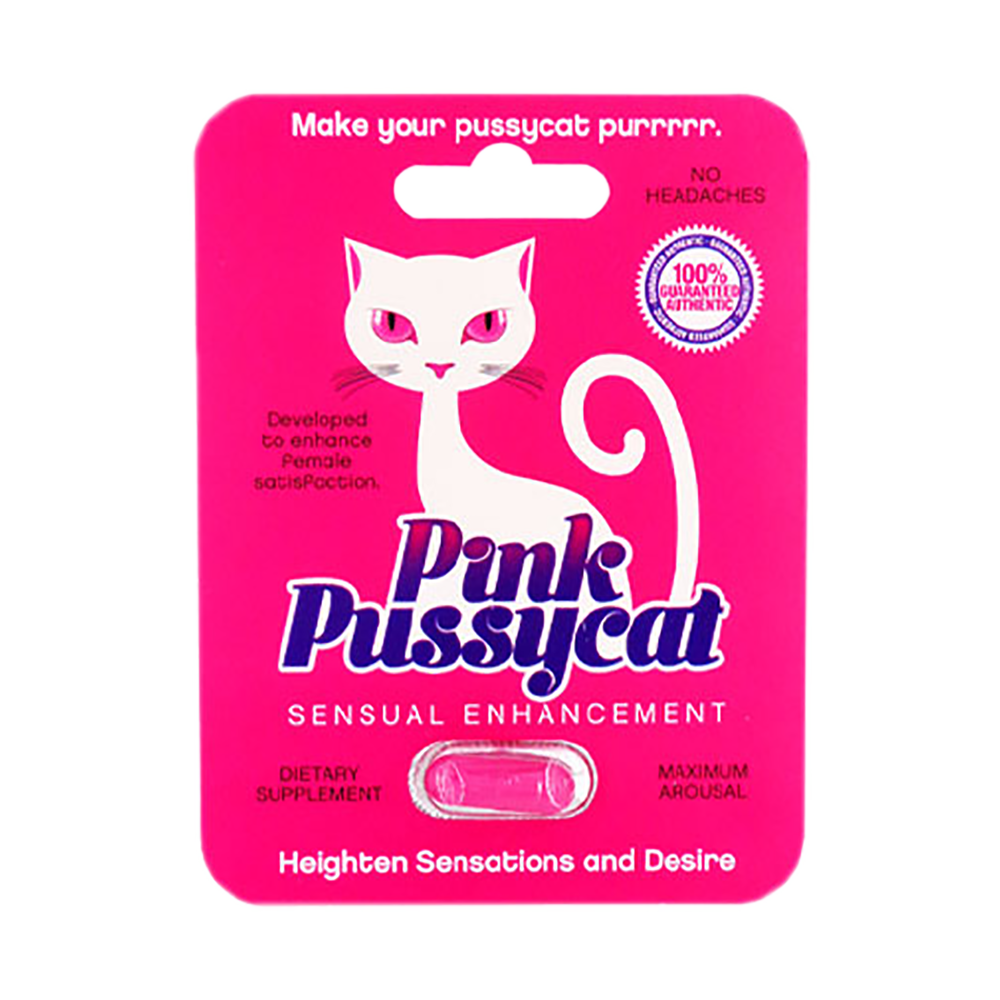 Pink Pussycat Female Sensual Enhancement Pill